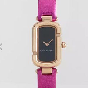 Marc Jacobs MJ1502 Metallic Pink Leather Watch